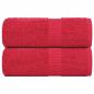 Preview: Waschtücher FROGN 2 Stk. Rot 30x30 cm 360 g/m²