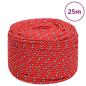 Preview: Bootsseil Rot 6 mm 25 m Polypropylen