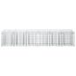 Preview: Gabionen-Hochbeet 2 stk. 300 x 50 x 60 cm Verzinkter Stahl