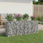 Preview: ARDEBO.de - Gabionen-Hochbeet 2 stk. 200 x 50 x 80 cm Verzinkter Stahl