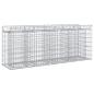 Preview: Gabionen-Hochbeet 2 stk. 200 x 50 x 80 cm Verzinkter Stahl