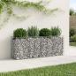 Preview: Gabionen-Hochbeet 2 stk. 200 x 50 x 80 cm Verzinkter Stahl