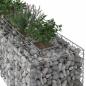 Preview: Gabionen-Hochbeet 2 stk. 260 x 60 x 55 cm Verzinkter Stahl
