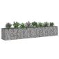 Preview: Gabionen-Hochbeet 2 stk. 340 x 60 x 55 cm Verzinkter Stahl