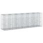 Preview: Gabionen-Hochbeet 2 stk. 250 x 50 x 80 cm Verzinkter Stahl