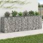 Preview: Gabionen-Hochbeet 2 stk. 250 x 50 x 80 cm Verzinkter Stahl