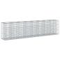 Preview: Gabionen-Hochbeet 2 stk. 330 x 50 x 80 cm Verzinkter Stahl