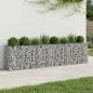 Preview: Gabionen-Hochbeet 2 stk. 330 x 50 x 80 cm Verzinkter Stahl
