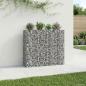 Preview: ARDEBO.de - Gabionen-Hochbeet 2 stk. 170 x 50 x 150 cm Verzinkter Stahl
