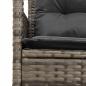 Preview: Gartensofa-set 2 Stk. Poly-Rattan