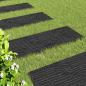 Preview: Gehwegstein 6 stk. Schwarz 60,5 x 25 x 2 cm Gummi