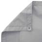Preview: Balkonsichtschutz Hellgrau 100 x 300 cm Oxford-Stoff
