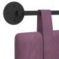 Preview: Hängendes Kopfteil Lila Samt
