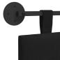 Preview: Hängendes Kopfteil Schwarz Stoff