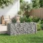 Preview: Gabionen-Hochbeet 140 x 60 x 55 cm Verzinkter Stahl Silber