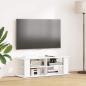 Preview: ARDEBO.de - TV-Ständer Weiß 96 x 35 x 33,5 cm