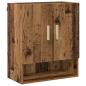 Preview: Wandschrank 60 x 31 x 70 cm Holzwerkstoff Altholz