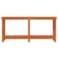 Preview: Werkbank Wachsbraun 180 x 50 x 80 cm Massives Kiefernholz