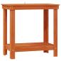 Preview: Werkbank Wachsbraun 80 x 50 x 80 cm Massives Kiefernholz