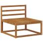 Preview: Outdoor Mittelsofa Natur 79 x 83 x 73 cm