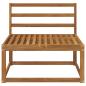 Preview: Outdoor Mittelsofa Natur 79 x 83 x 73 cm