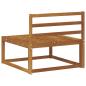 Preview: Outdoor Mittelsofa Natur 79 x 83 x 73 cm