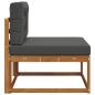 Preview: Outdoor Mittelsofa Natur