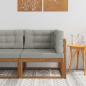 Preview: ARDEBO.de - Outdoor Ecksofa Natur