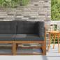 Preview: ARDEBO.de - Outdoor Ecksofa Natur