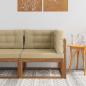 Preview: ARDEBO.de - Outdoor Ecksofa Natur