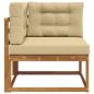 Preview: Outdoor Ecksofa Natur