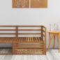 Preview: ARDEBO.de - Outdoor Ecksofa Massivholz Akazie Natur 83 x 83 x 73 cm