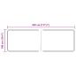 Preview: Teppichläufer MARSA Anthrazit 100 x 450 cm Polyester und PVC