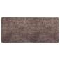 Preview: Teppichläufer MARSA Grau 50 x 100 cm Polyester und PVC