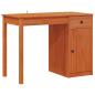 Preview: Schreibtisch Wachsbraun 100 x 50 x 74 cm Massives Kiefernholz