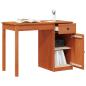 Preview: Schreibtisch Wachsbraun 100 x 50 x 74 cm Massives Kiefernholz