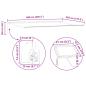 Preview: Einziehbare Markise Orange und Braun 600 x 350 cm Stoff