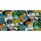 Preview: Noordwand Tapete Good Vibes Club Posters Grün und Orange