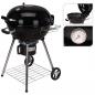 Preview: ARDEBO.de - ProGarden Kugelgrill 68x57x99 cm