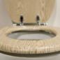 Preview: Tiger Toilettensitz Scaffold Absenkautomatik MDF Braun 252022546