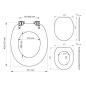 Preview: Tiger Toilettensitz Scaffold Absenkautomatik MDF Braun 252022546