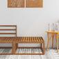 Preview: ARDEBO.de - Outdoor-Fußhocker Natur 79 x 79 x 37 cm
