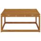 Preview: Outdoor-Fußhocker Natur 79 x 79 x 37 cm