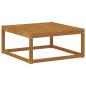 Preview: Outdoor-Fußhocker Natur 79 x 79 x 37 cm
