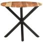 Preview: Beistelltisch 68x68x56 cm Akazie Massivholz