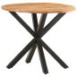 Preview: Beistelltisch 68x68x56 cm Akazie Massivholz
