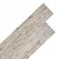 Preview: Bodenplanken Grau 5,26 m² 18 Stk. PVC