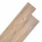 Preview: Bodenplanken Braun 5,26 m² 18 stk. PVC