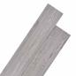 Preview: Bodenplanken Dunkelgrau 5,26 m² 18 Stk. PVC