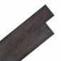 Preview: Bodenplanken Dunkelgrau 5,26 m² 18 stk. PVC